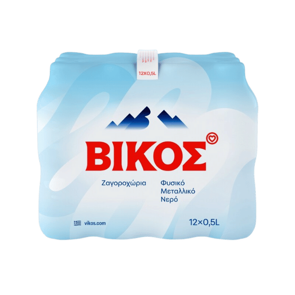 Vikos Natürliches Mineralwasser (12x0,5l) - Araxxon